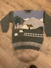 Wool and Angora Tulcan Jumper