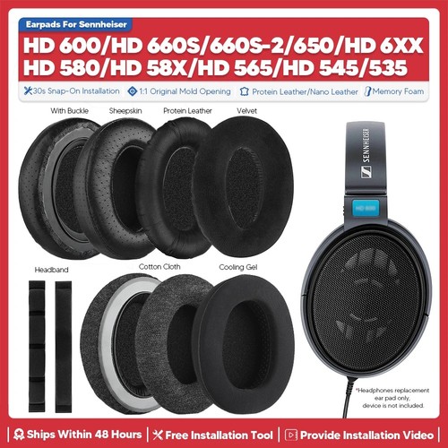 Replacement ear pads memory - pads,