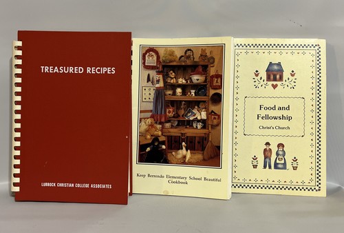 Lot vintage recipe - of, 3