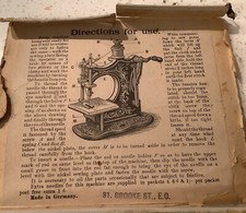 ANTIQUE MINIATURE SEWING