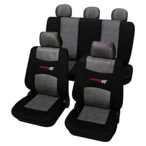 Car seat covers grey black - grey, &