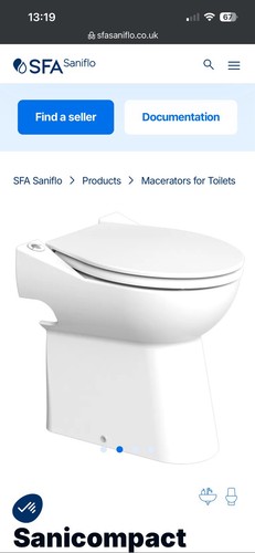 Saniflo sanicompact back - sanicompact,