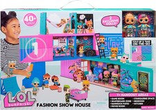 L.O.L. Surprise! 586050EUC LOL Fashion Show House Playset-UNbox 40+ Surprises-I