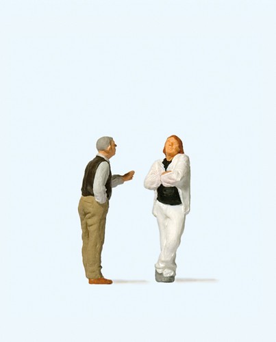 Preiser 28180 arguing - preiser, couple