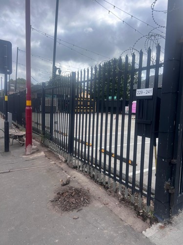 Palisade security fencing - palisade,