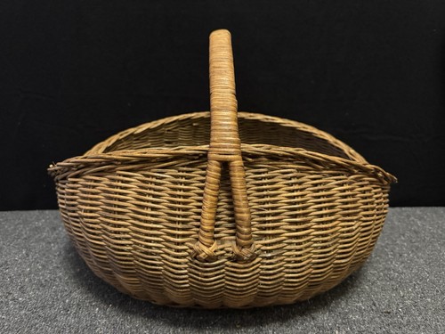 Vintage french wicker woven - vintage,