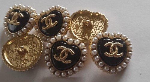 Chanel button mm black - 6,