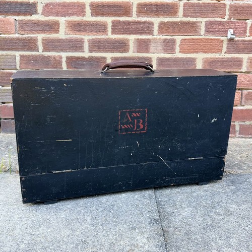 Vintage large wooden - large,