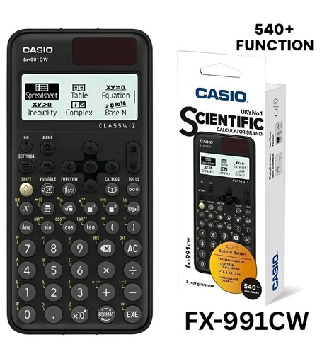 Casio 991cw advanced - ✅, fx-991cw
