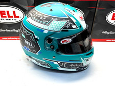 Bell RS7 PRO Helmet STAMINA Anthracite/Aquamarine (HANS) FIA8859-2024/SA2020