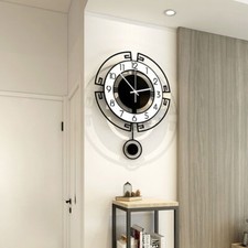 Large Swing Wall Clocks Modern Nordic Fashion Silent Pendulum Clock Living Room