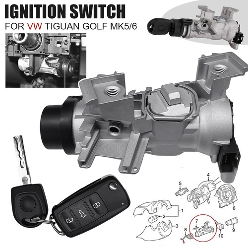 Ignition barrel starter - starter, switch