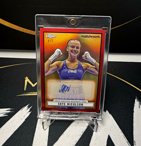 Topps 2024 chrome boxing - boxing, skye
