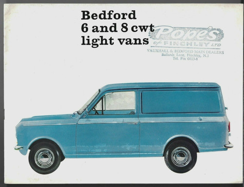 Bedford van 1966 uk - bedford, ha
