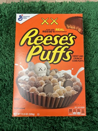 Reese puffs cereal kaws - puffs,