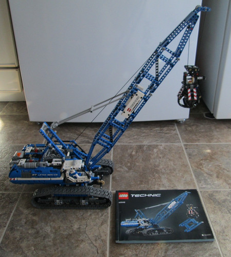 Lego technic crawler - lego, crane