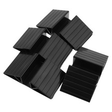  4pcs Triangle Stabilizer Feet For Pet Gate And Child Stair Gate Reinforcement