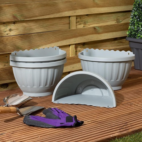 Wall hanging basket garden - wall,