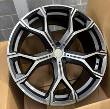 22"9.5/10/5 gunmetal polished