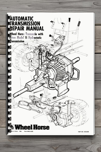 Wheel horse eaton model - eaton, 11