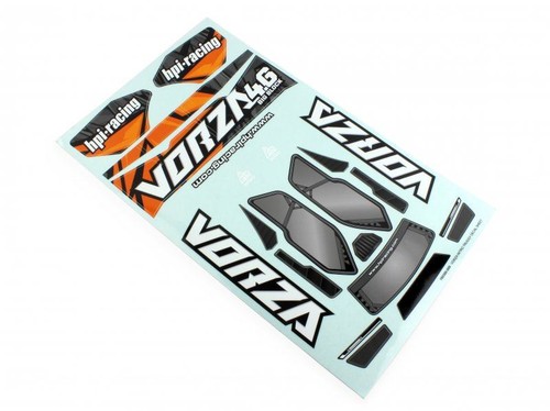Vorza truggy nitro decal - vorza,