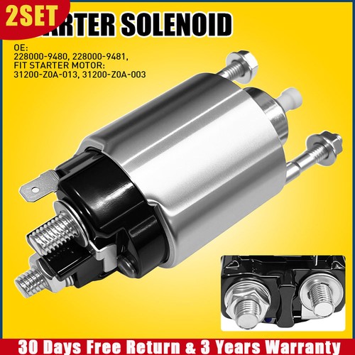 Starter motor solenoid fit - starter,