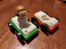 Fisher price 2 Vintage Cars