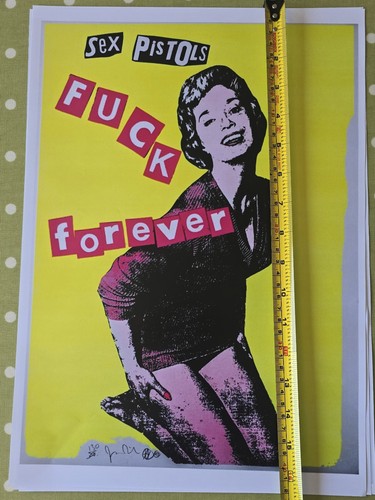 Sex pistols poster - sex, a3