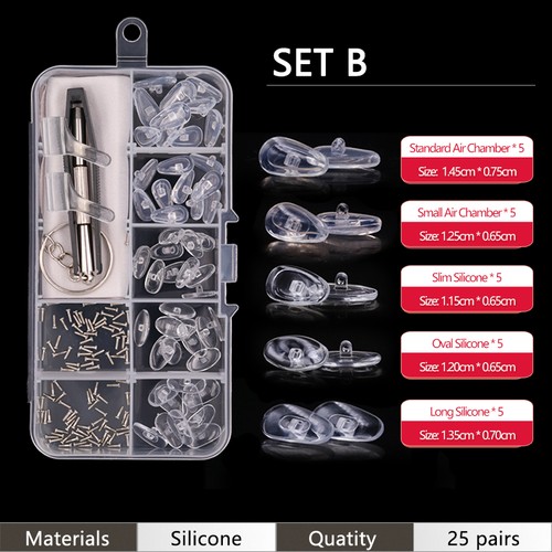 Soft silicone nose pads - soft,