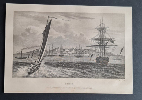 Antique print bahia - print, (