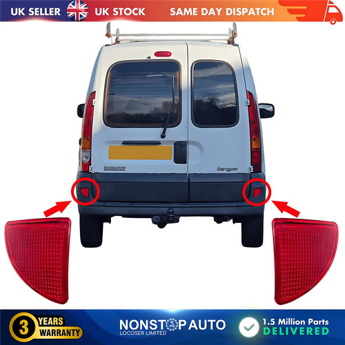 Rear bumper reflector left - rear,