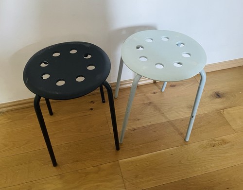 Ikea stool cm steel - x,