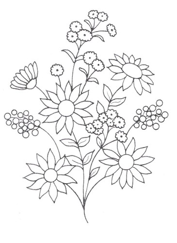Embroidery transfer iron - transfer, on