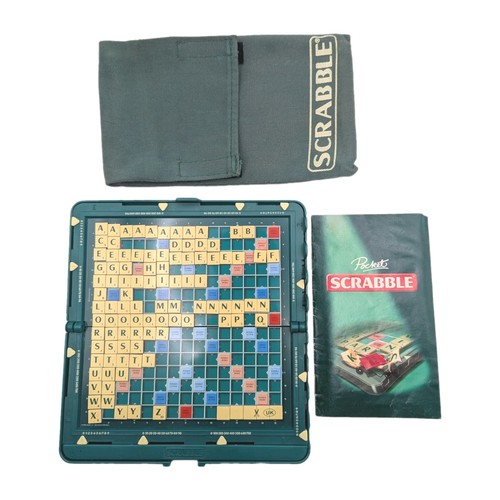 Pocket scrabble travel - scrabble,