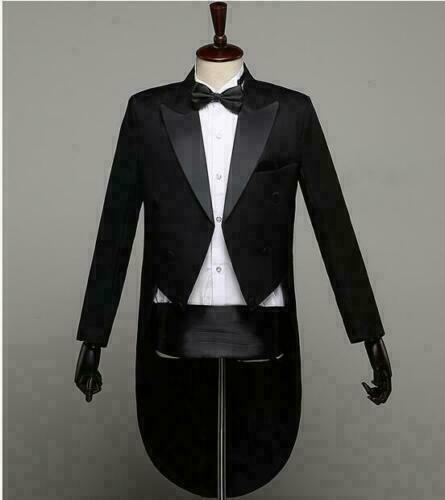 Men tuxedo black - black, suit