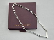 Monica Vinader Necklace Alta Long Necklace Adjustable 43 cm / 17”