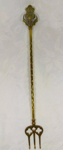 Vintage brass scottish thistle - vintage,