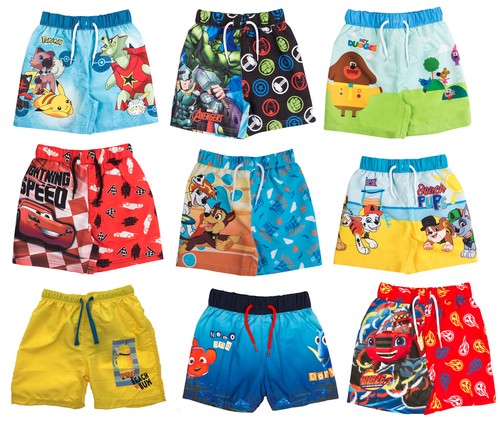 Boys character swim shorts - character,