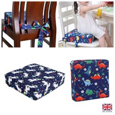 Portable Highchair Booster Seat for Dining kids Table Chair Increasing Cushion