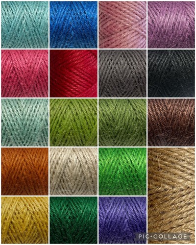 100m natural jute twine - 10,