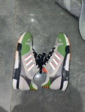 Adidas ZX 800 2010 Aluminium Lime Peel shoes Men’s UK Size 9.5 Extremely Rare
