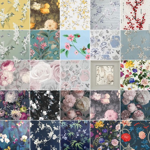 Floral trails blossoms - floral, flowers