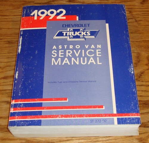 Original 1992 chevrolet astro - chevrolet,