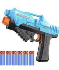 Besbro Blaster Dart Gun with 6 Foam Darts - Blue