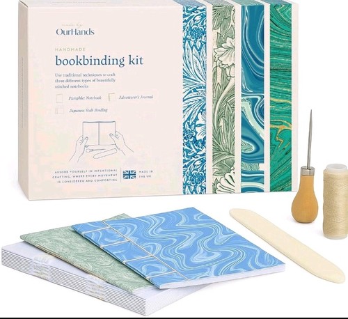 Ourhands bookbinding kit inc - bookbinding,