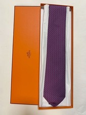 HERMES New and Unused Neck Tie