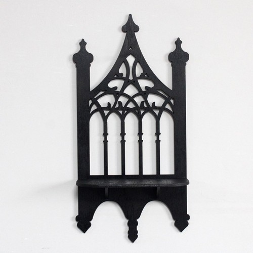 Wooden wall candle sconce - wall,