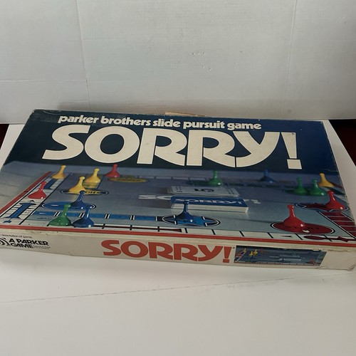 Vintage 1972 sorry board - 1972, game