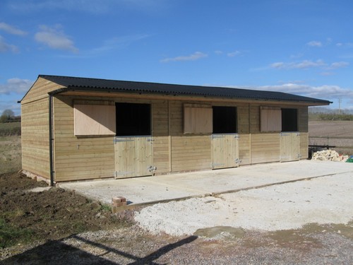 Timber wooden horse - wooden,