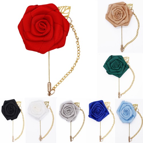 Lapel flower boutonniere stick - boutonniere,